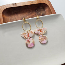Load image into Gallery viewer, Wren Earrrings - Peachy Pink
