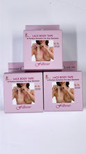 Cargar imagen en el visor de la galería, Body Tape lace with silicone nipple boobs tape
