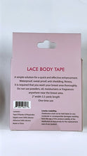 Cargar imagen en el visor de la galería, Body Tape lace with silicone nipple boobs tape
