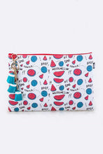 Cargar imagen en el visor de la galería, Watermelon Print Large Pouch
