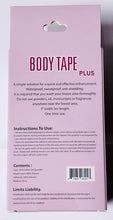 Load image into Gallery viewer, Plus size body tape with silicone nipple cover
