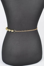 Cargar imagen en el visor de la galería, Layered Metallic CCB Beads Iconic Chain Belt
