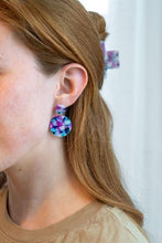 Load image into Gallery viewer, Addy Earrings - Purple Party

