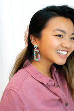 Load image into Gallery viewer, Avery Earrings - 80&#39;s Pastel
