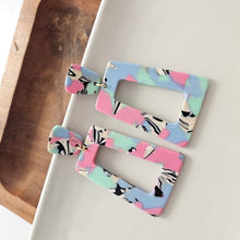 Load image into Gallery viewer, Avery Earrings - 80&#39;s Pastel

