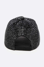 Cargar imagen en el visor de la galería, Full Stone Jet Black Iconic Baseball Cap
