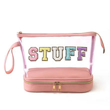 Cargar imagen en el visor de la galería, STUFF Make up Cosmetic Bag Travel Organizer Case
