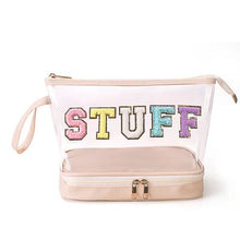 Cargar imagen en el visor de la galería, STUFF Make up Cosmetic Bag Travel Organizer Case
