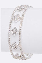 Cargar imagen en el visor de la galería, Rhinestone Iconic Open Cuff
