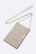 Load image into Gallery viewer, Rhinestone Iconic Crossbody Phone Swing Bag
