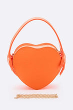 Cargar imagen en el visor de la galería, Iconic Jelly Hand Handle Heart Shape Iconic Bag
