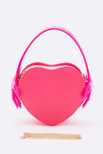 Cargar imagen en el visor de la galería, Iconic Jelly Hand Handle Heart Shape Iconic Bag
