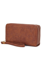 Load image into Gallery viewer, MKF Lisbette Embossed M Signature Wallet by Mia K
