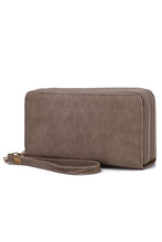 Load image into Gallery viewer, MKF Lisbette Embossed M Signature Wallet by Mia K
