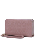 Load image into Gallery viewer, MKF Lisbette Embossed M Signature Wallet by Mia K
