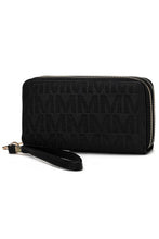Load image into Gallery viewer, MKF Lisbette Embossed M Signature Wallet by Mia K

