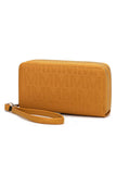 MKF Lisbette Embossed M Signature Wallet by Mia K