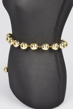 Load image into Gallery viewer, Oversize Metallic CCB Beads Fashion Chain Belt
