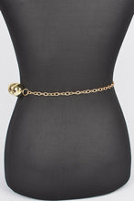 Load image into Gallery viewer, Oversize Metallic CCB Beads Fashion Chain Belt

