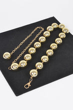 Load image into Gallery viewer, Oversize Metallic CCB Beads Fashion Chain Belt
