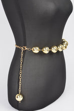 Load image into Gallery viewer, Oversize Metallic CCB Beads Fashion Chain Belt
