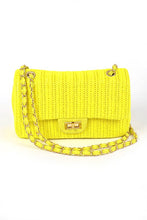 Load image into Gallery viewer, Faux Straw Fashion Shoulder Bag
