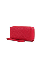 Cargar imagen en el visor de la galería, MKF Honey Genuine Leather Embossed Wallet by Mia K
