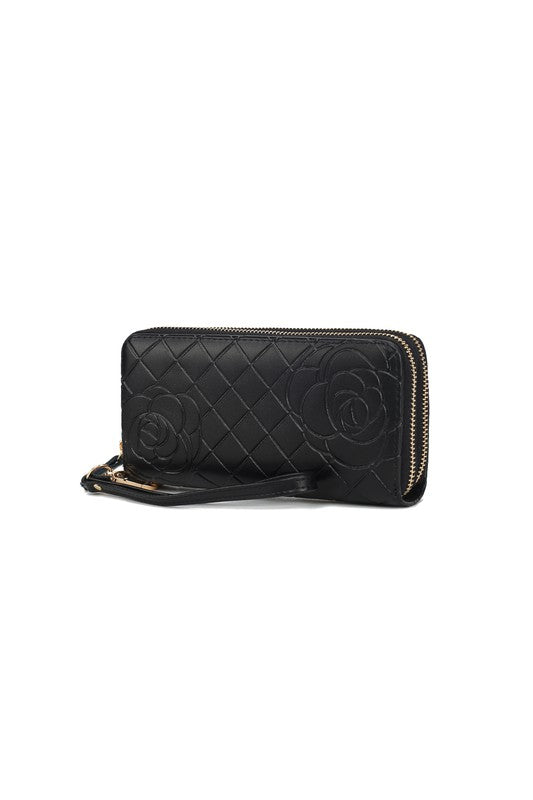 MKF Honey Genuine Leather Embossed Wallet by Mia K