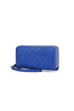 Cargar imagen en el visor de la galería, MKF Honey Genuine Leather Embossed Wallet by Mia K
