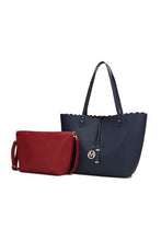 Load image into Gallery viewer, MKF Reversible Shopper Tote &amp; Crossbody by Mia K
