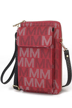 Load image into Gallery viewer, MKF Cossetta Cell Phone Crossbody/Wristlet by Mia
