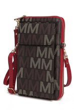 Load image into Gallery viewer, MKF Cossetta Cell Phone Crossbody/Wristlet by Mia
