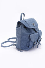 Cargar imagen en el visor de la galería, Denim Fashion Backpack
