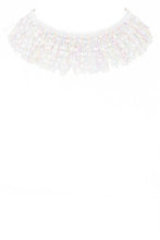 Load image into Gallery viewer, AB Confetti Fringe Tessel Choker Necklace
