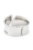 Mix Texture Iconic Hinged Bangle