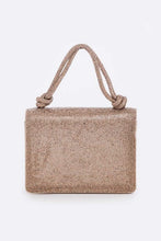Cargar imagen en el visor de la galería, Full Stone Bot Iconic Top Handle Clutch
