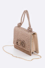 Cargar imagen en el visor de la galería, Full Stone Bot Iconic Top Handle Clutch
