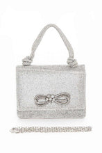 Cargar imagen en el visor de la galería, Full Stone Bot Iconic Top Handle Clutch
