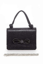 Cargar imagen en el visor de la galería, Full Stone Bot Iconic Top Handle Clutch
