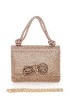 Cargar imagen en el visor de la galería, Full Stone Bot Iconic Top Handle Clutch
