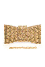 Cargar imagen en el visor de la galería, Rhinestone Bowtie Iconic Clutch Bag
