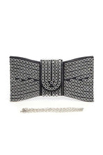 Cargar imagen en el visor de la galería, Rhinestone Bowtie Iconic Clutch Bag

