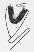 Load image into Gallery viewer, Rhinestone Iconic Choker Layered Necklace
