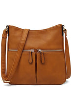 Cargar imagen en el visor de la galería, Front Zip Pocket Crossbody Bag
