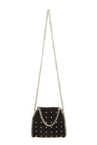 Tiny Stars Accent with Chain Crossbody Bag