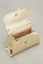 Cargar imagen en el visor de la galería, Metallic Bow Tie Mirror Top Handle Bag
