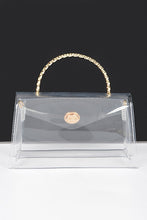 Load image into Gallery viewer, Top Handle Stadium Transparent Clear Bag
