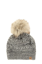 Cargar imagen en el visor de la galería, Chevron Halo Ripped Beanie
