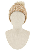 Cargar imagen en el visor de la galería, Chevron Halo Ripped Beanie
