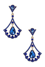 Load image into Gallery viewer, Crystal Drop Formal Chandelier Earrings
